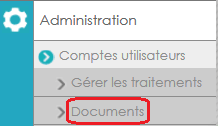 [Administration][Comptes utilisateurs][Documents]
